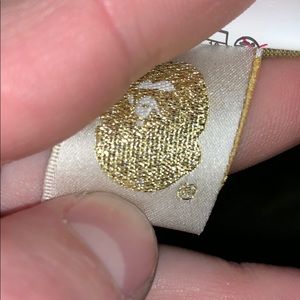 Bape camo split t-shirt